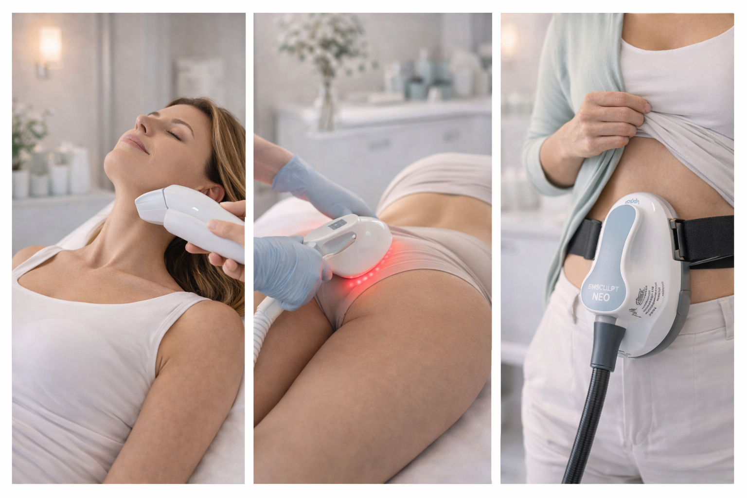 A softly-lit image of a woman sitting on a sofa, looking relaxed and comfortable. The image is designed to feel calm, intimate and relatable, reflecting the tone of the incontinence support section.